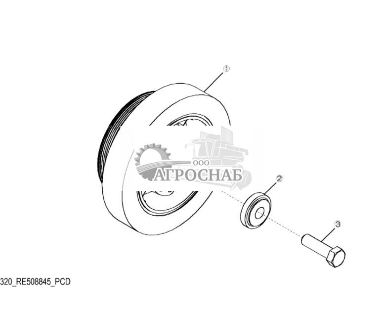 1320 Шкив коленчатого вала - ST163408 219.jpg